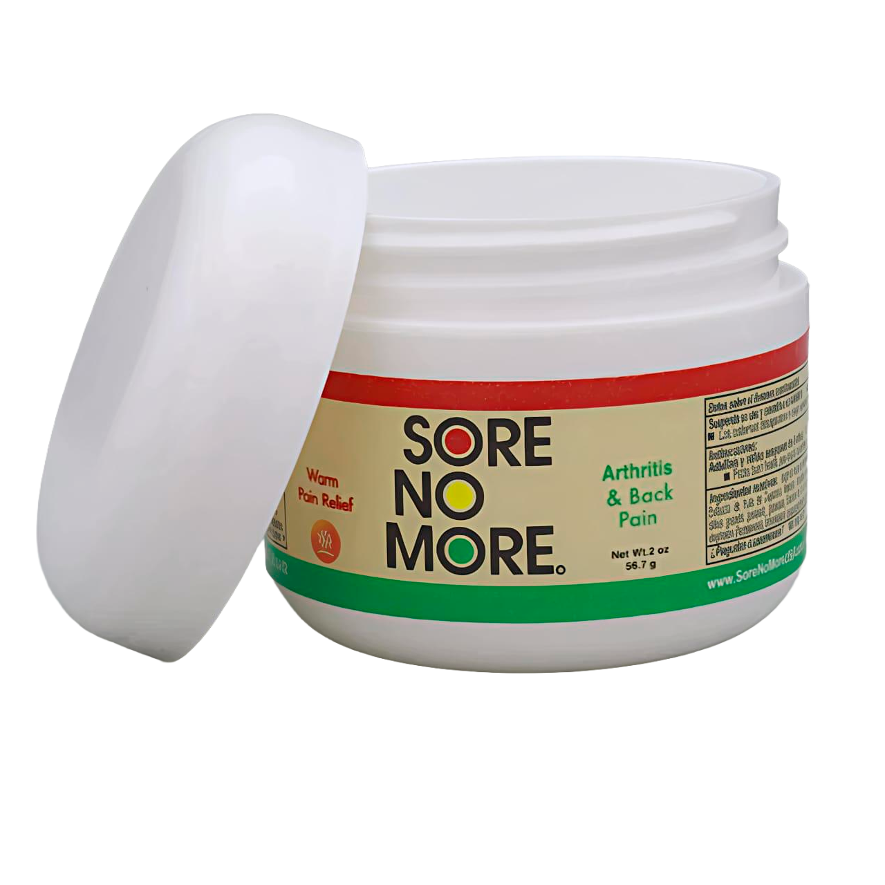 Gel analgésico original con efecto calor (57 g/2 oz)